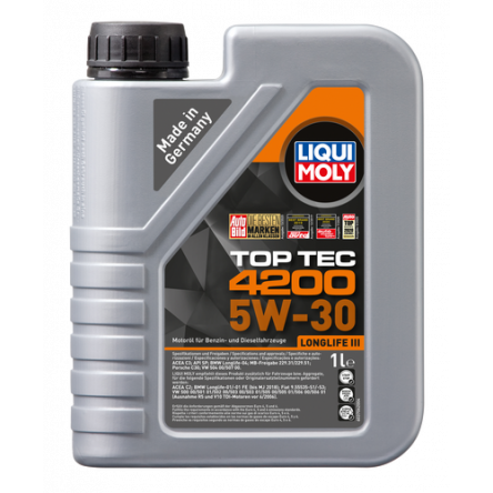 Liqui Moly Motoröl Top Tec 4200 5W-30 205l Fass