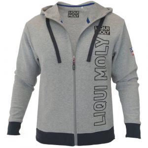 Zip Hoody Men grey