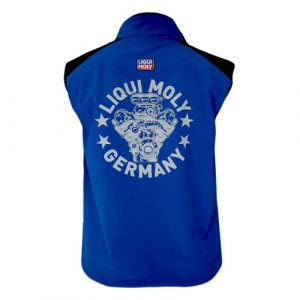 Mens Softshell Vest blue