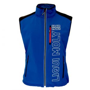 Mens Softshell Vest blue