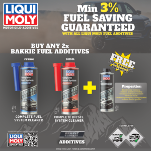 Bakkie Special a� Buy Two Diesel additives and get the oil additive for FREE.