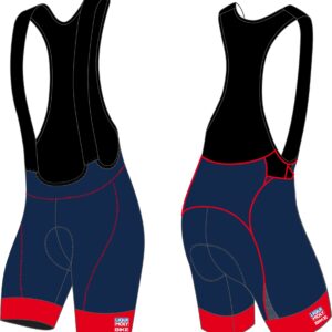 Cycling Bib Italian Red/Blue