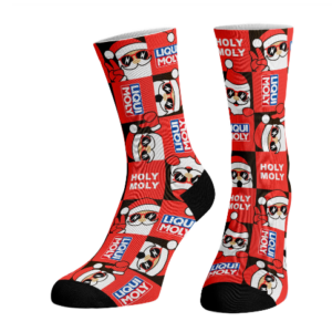 Socks Christmas Red