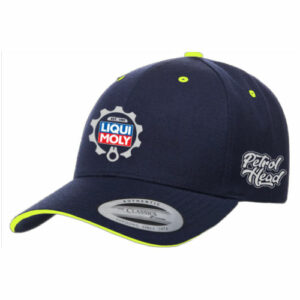 LM Cap – Petrol Head Curved Yellow/Navy