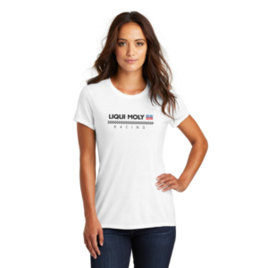 Racing T-Shirt White Ladies